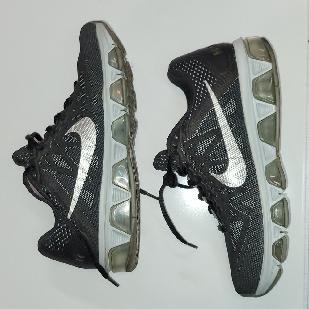 Nike Max Air Tailwind 7 Black Running Sneakers Sz 8